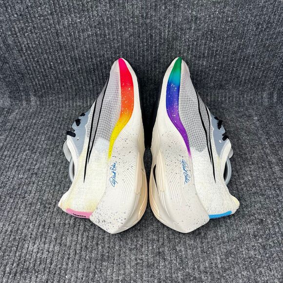 Nike ZoomX‎ Vaporfly Next% Be True Pride Marathon Running Mens Sz 9.5 AO4568-101 main image 6